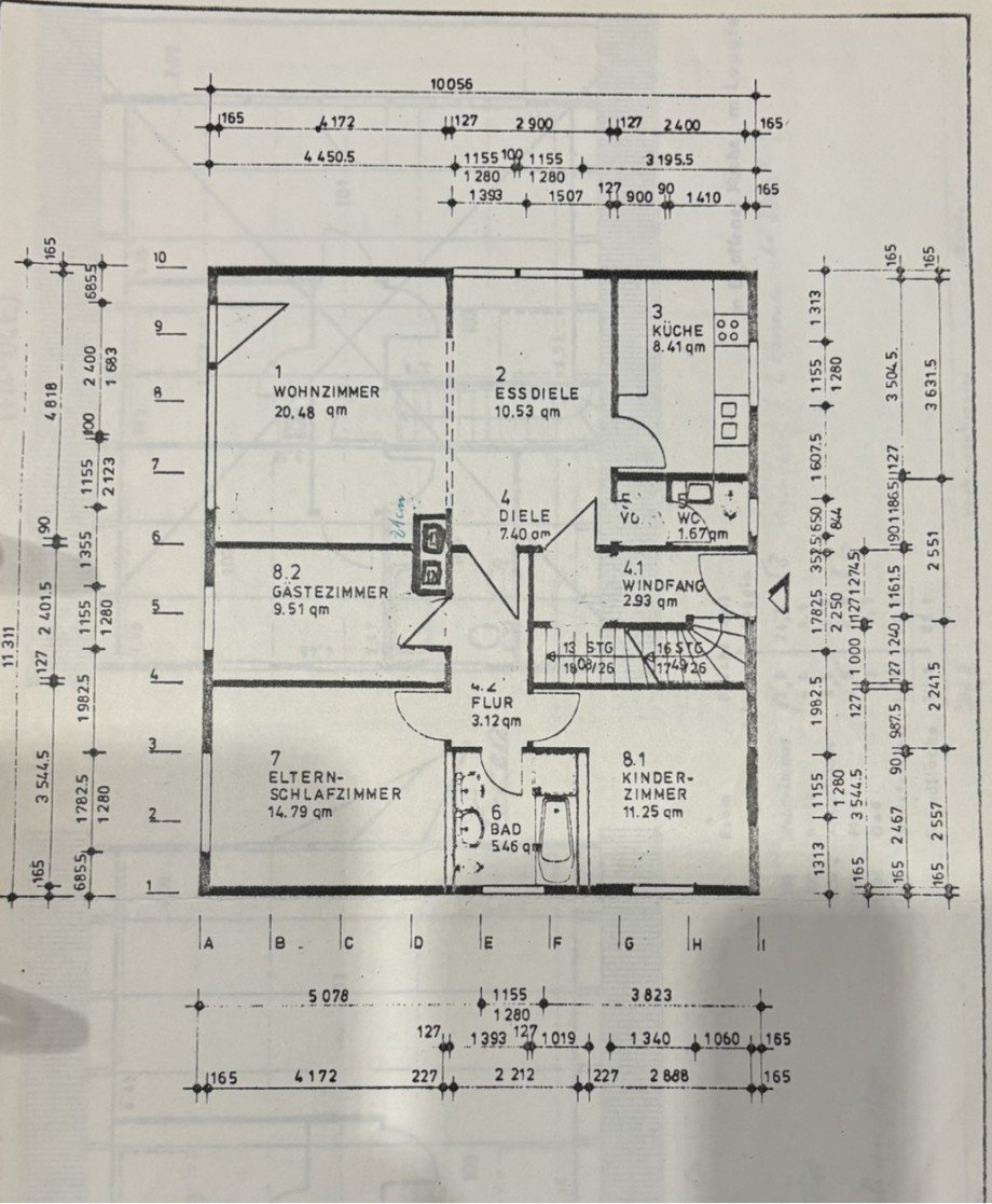 Erdgeschoss Einfamilienhaus Saerbeck