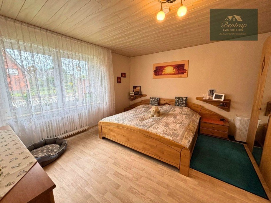Schlafzimmer Erdgeschoss Einfamilienhaus Ostercappeln