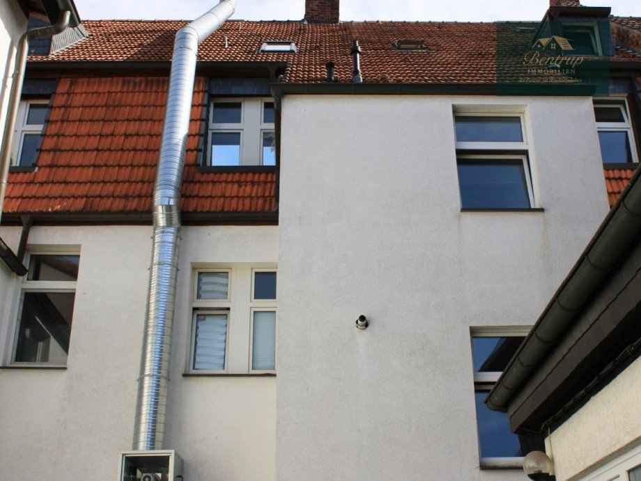Ansicht Hinterhof Mehrfamilienhaus Selm