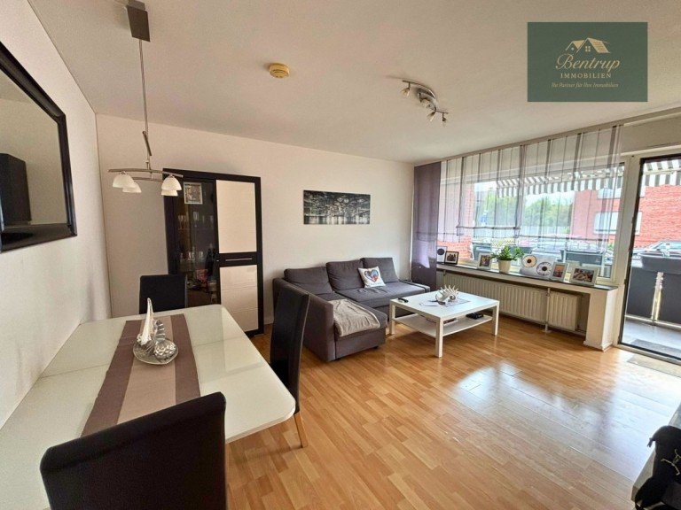 Wohnzimmer M�nster Erdgeschosswohnung Helle 3-Zimmer-Wohnung in M�nster Hiltrup