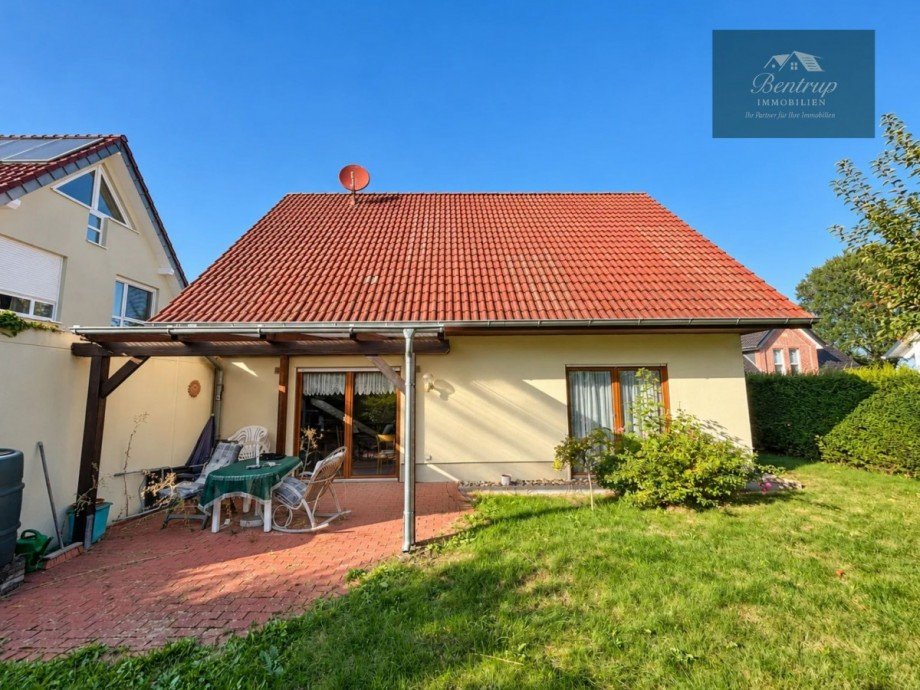 Au�enansicht Garten Einfamilienhaus Laer