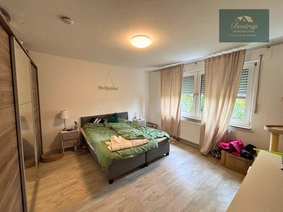 Schlafzimmer Erdgeschosswohnung M�nster