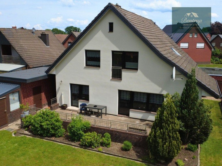 Au�enansicht Hinterseite Ostercappeln Einfamilienhaus Einfamilienhaus in ruhiger Lage