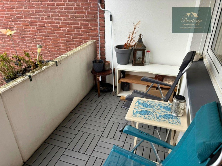 Balkon Etagenwohnung M�nster