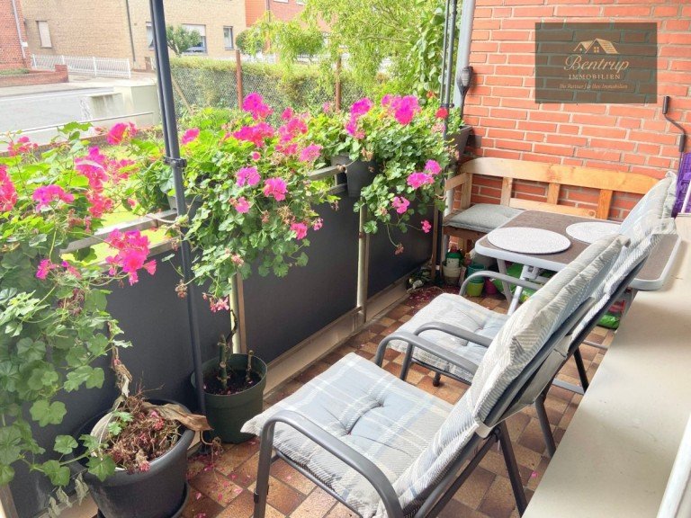 Balkon M�nster Erdgeschosswohnung Zentrale Erdgeschosswohnung mit Balkon in Hiltrup
